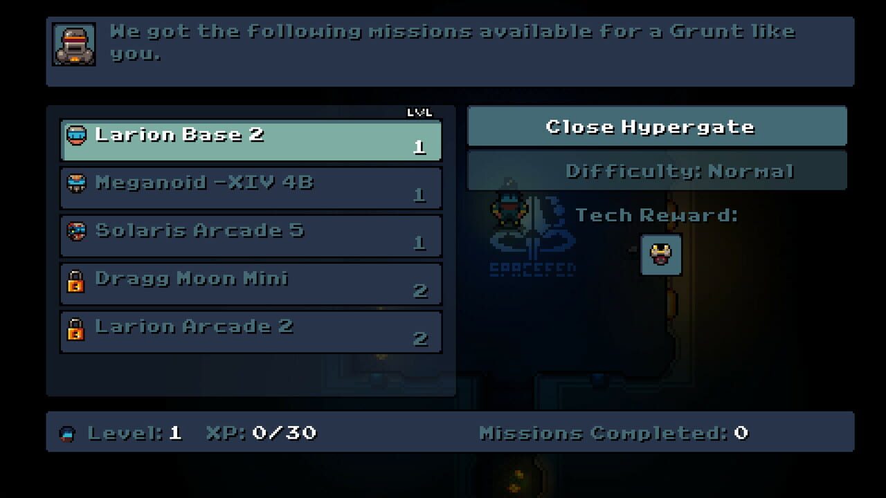 Space Grunts: Chrono Shard screenshot 1