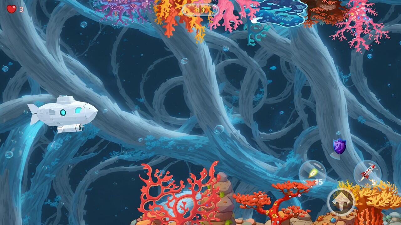 Underwater Submarine Rush — Screenshot 2