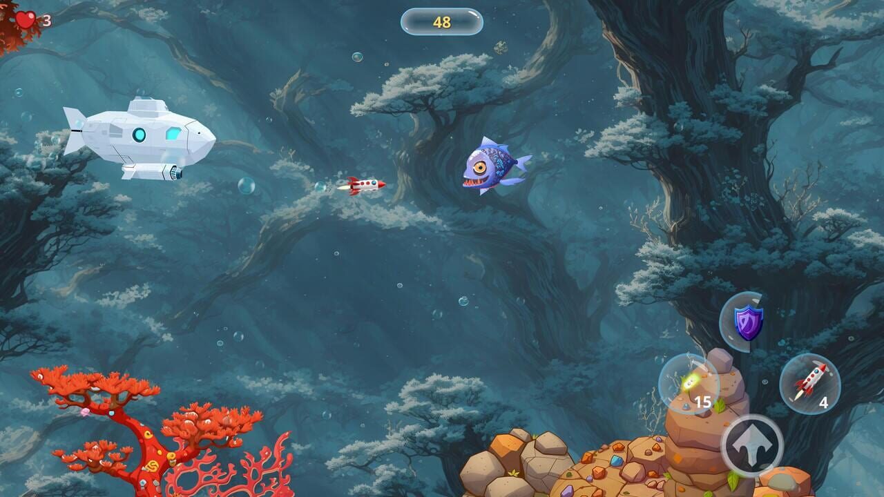 Underwater Submarine Rush — Screenshot 3