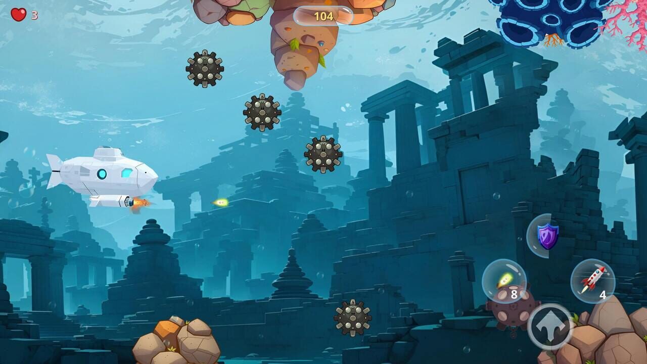 Underwater Submarine Rush — Screenshot 5