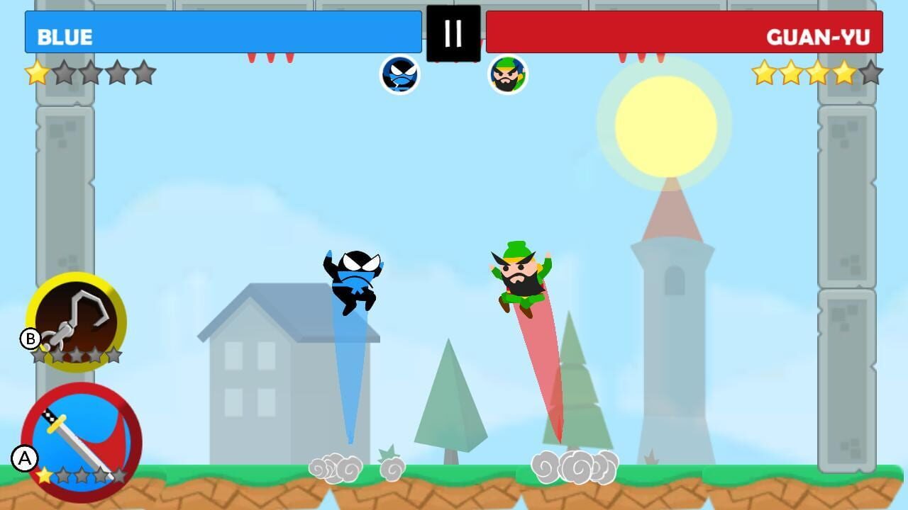 Jumping Ninja Battle — Screenshot 2