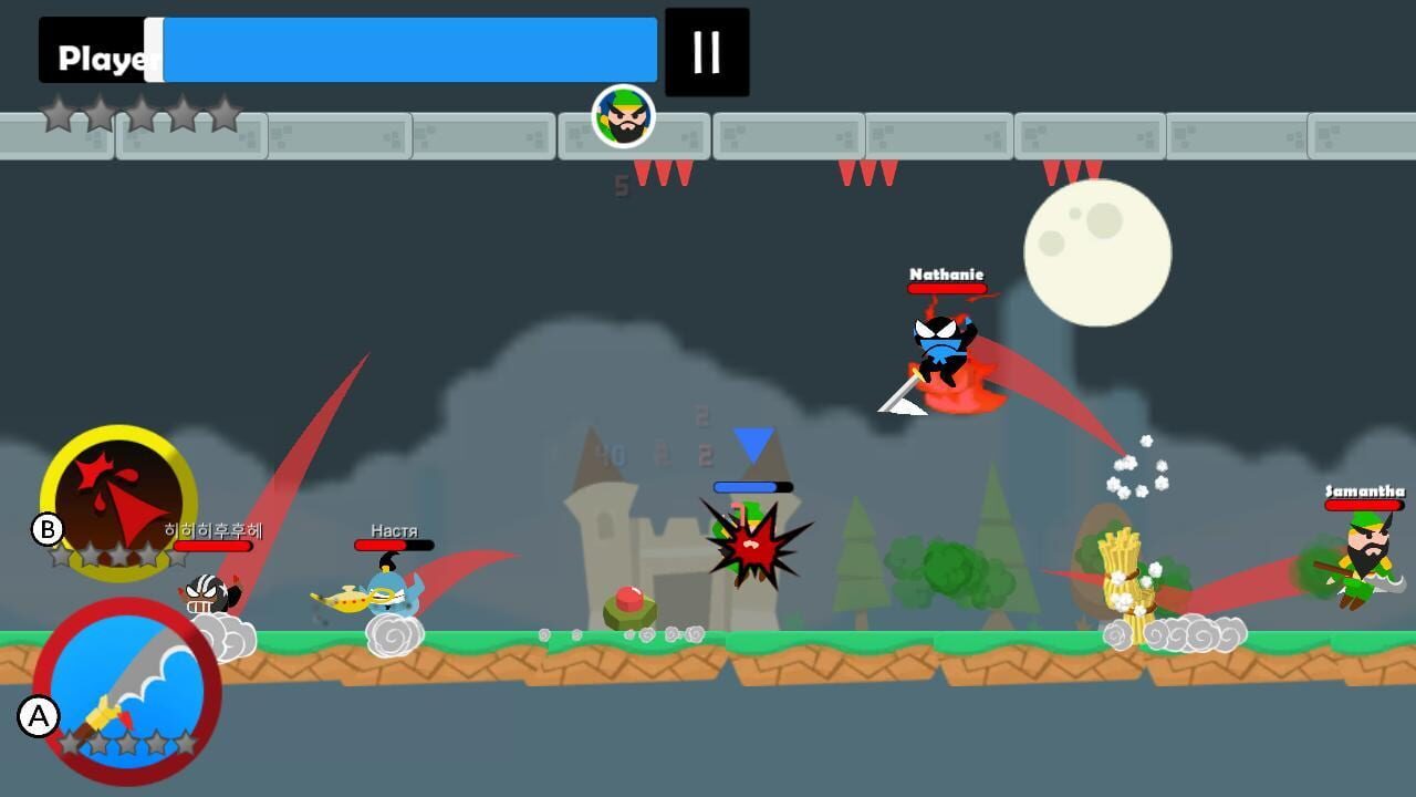 Jumping Ninja Battle — Screenshot 4