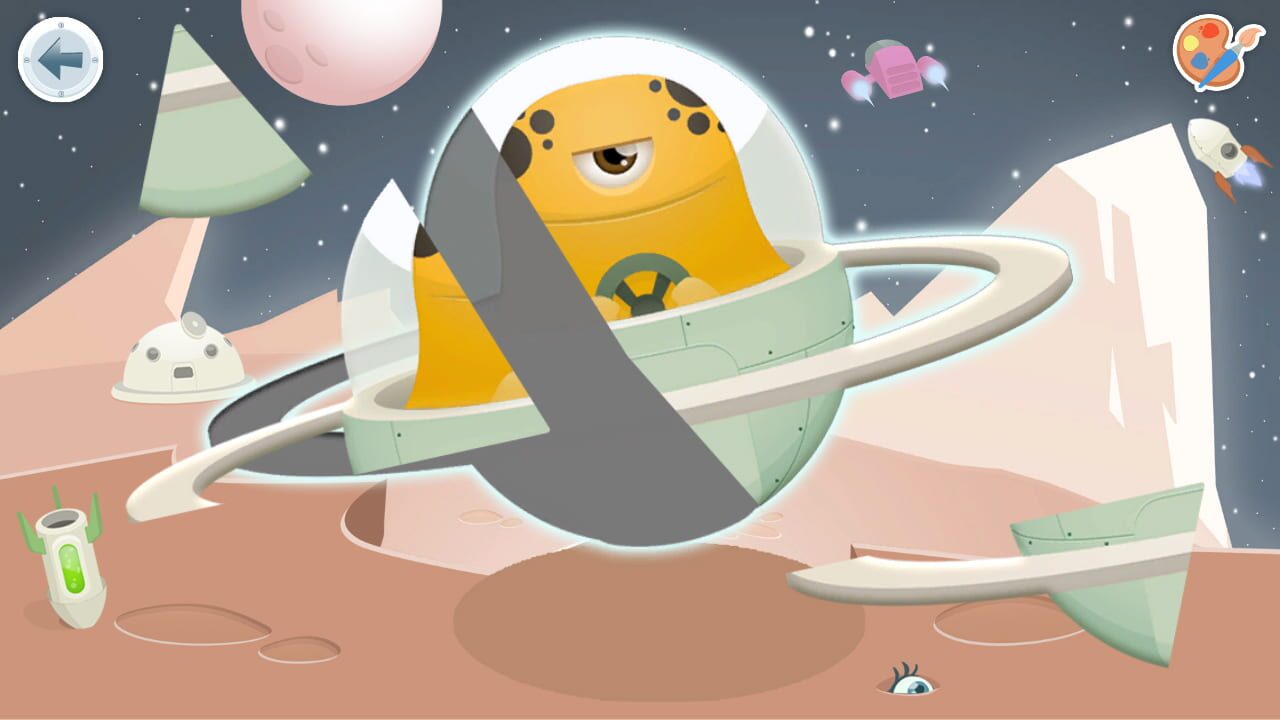 Puzzles & Colors: Games for Kids - Space — Screenshot 2