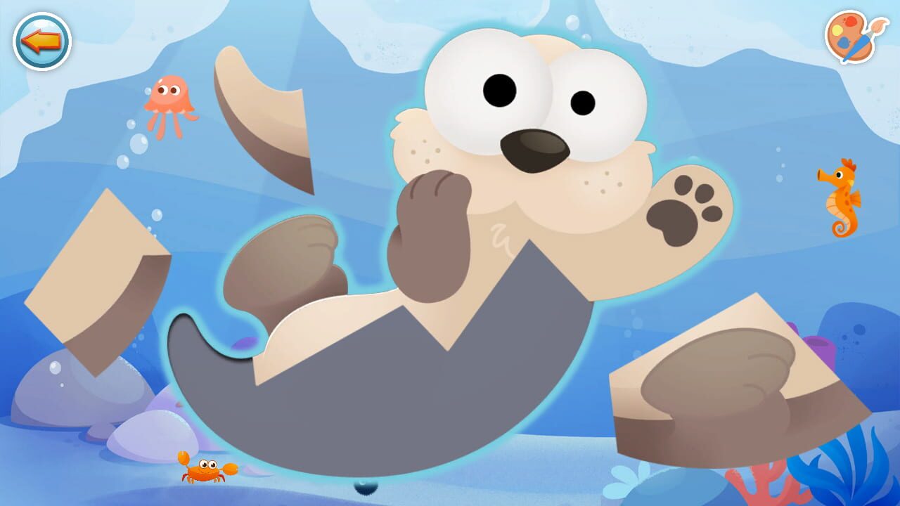 Puzzles & Colors: Games for Kids - Sea Animals — Screenshot 3