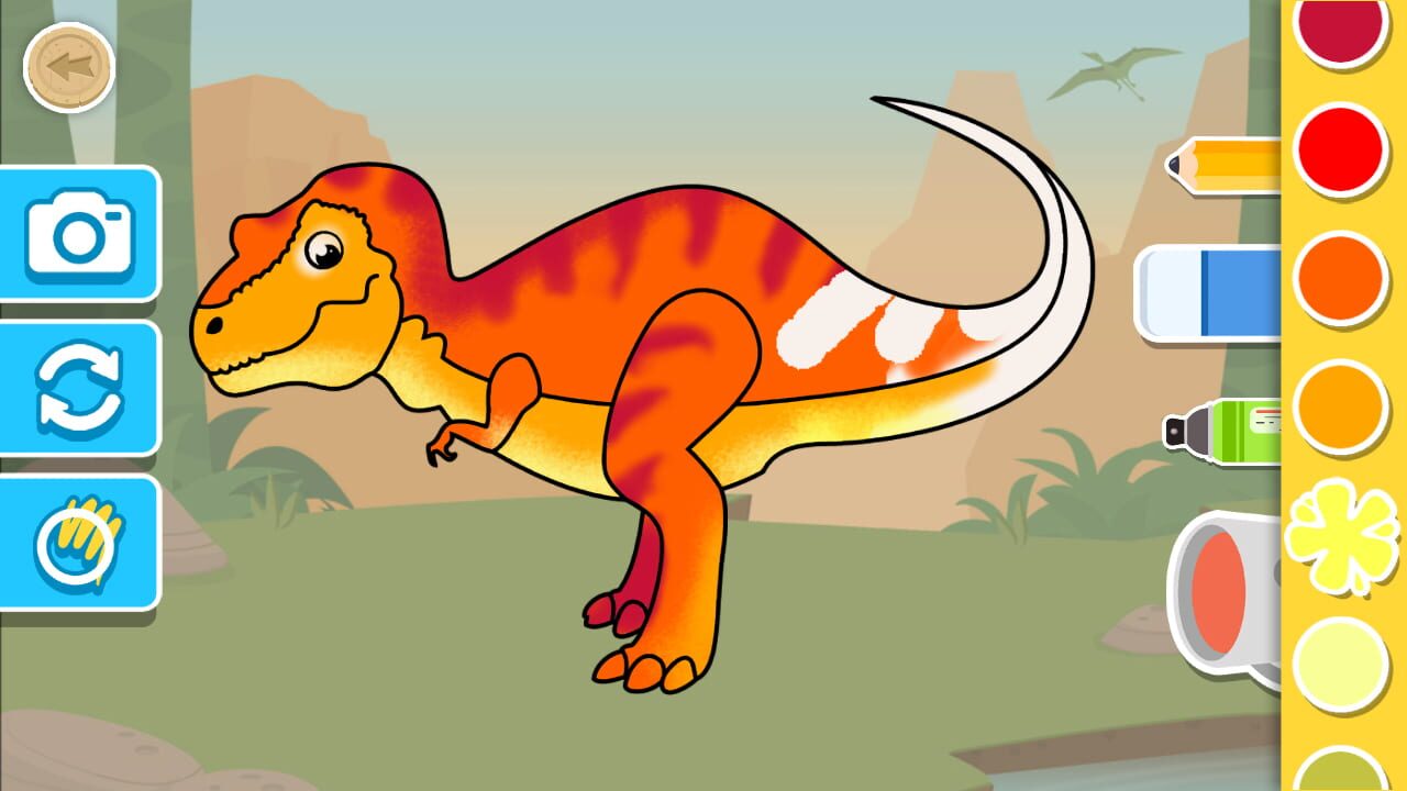 Puzzles & Colors: Games for Kids - Dinosaurs — Screenshot 2