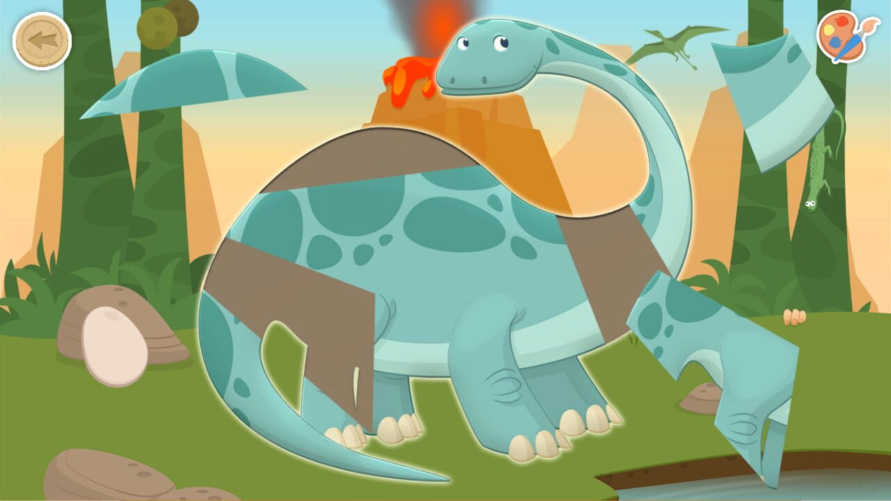Puzzles & Colors: Games for Kids - Dinosaurs — Screenshot 5