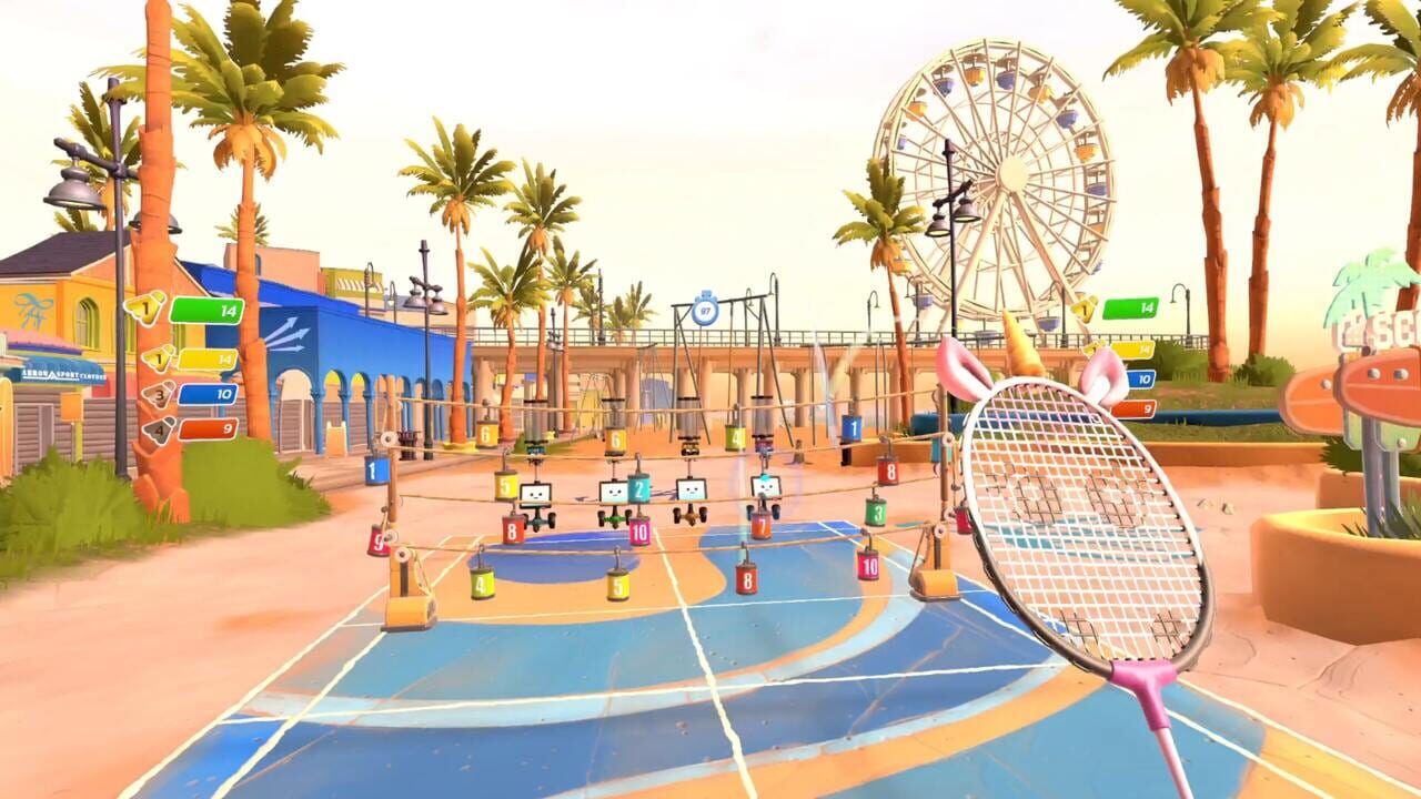 Badminton Time VR Image