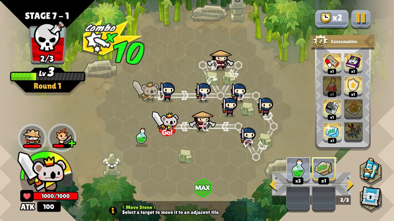 Combo Critters: Battle Checkers — Screenshot 1