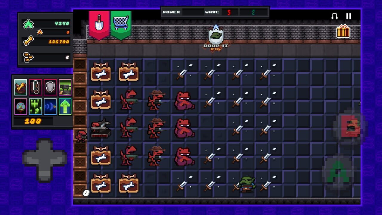 Raptors vs. Goblins — Screenshot 1