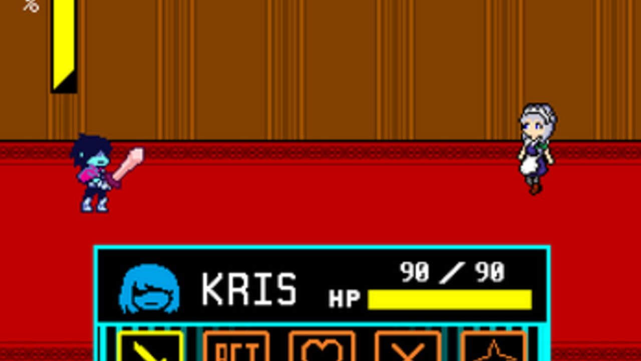 Deltarune Sakuya Battle Screenshot 1