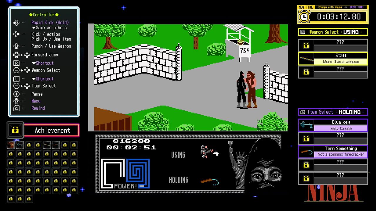Jalecolle Famicom Ver. The Last Ninja — Screenshot 2