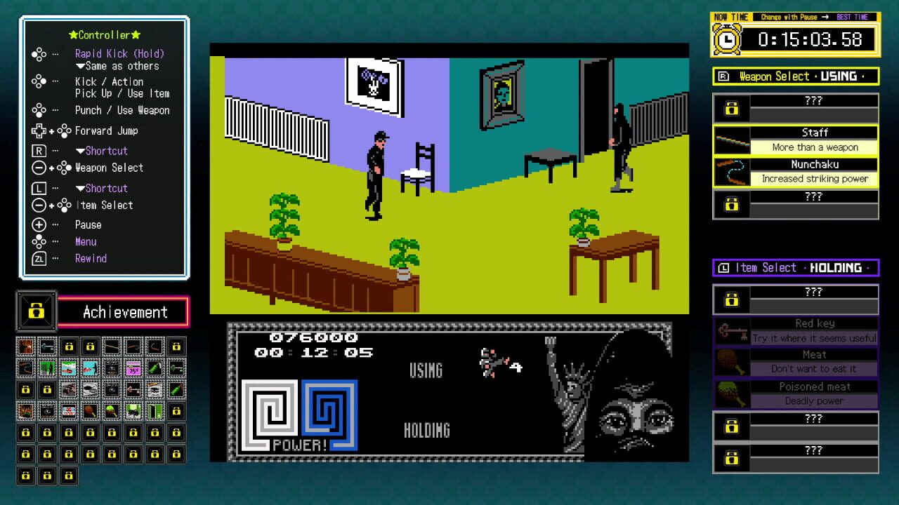 Jalecolle Famicom Ver. The Last Ninja — Screenshot 5