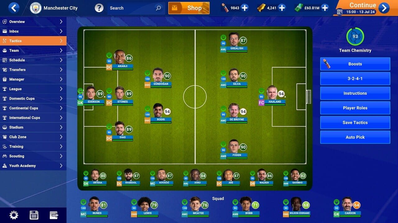 Soccer Manager 2026 — Screenshot 1