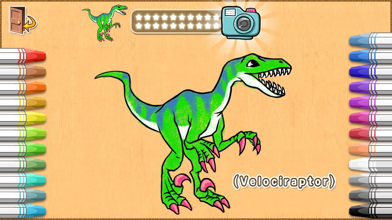 Crayon Dino Image
