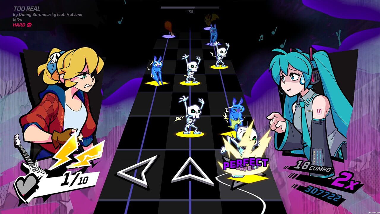 Rift of the NecroDancer: Hatsune Miku - "Too Real" Image