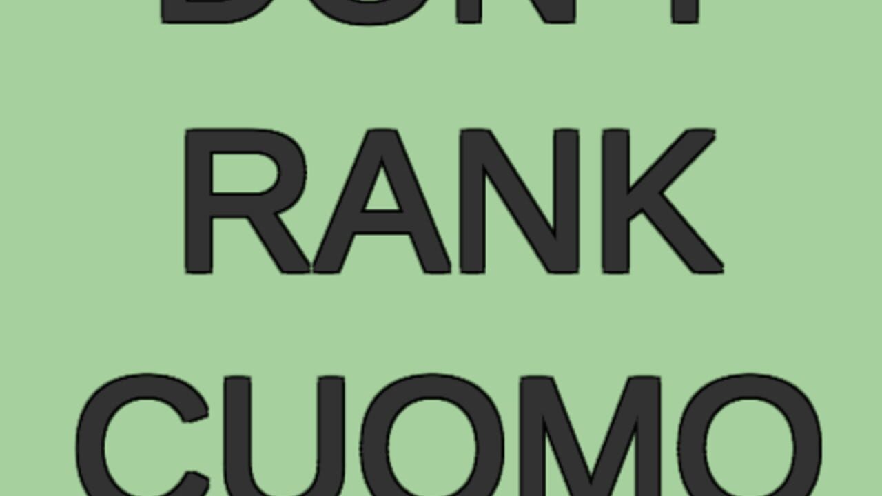 Don't Rank Cuomo — Screenshot 2