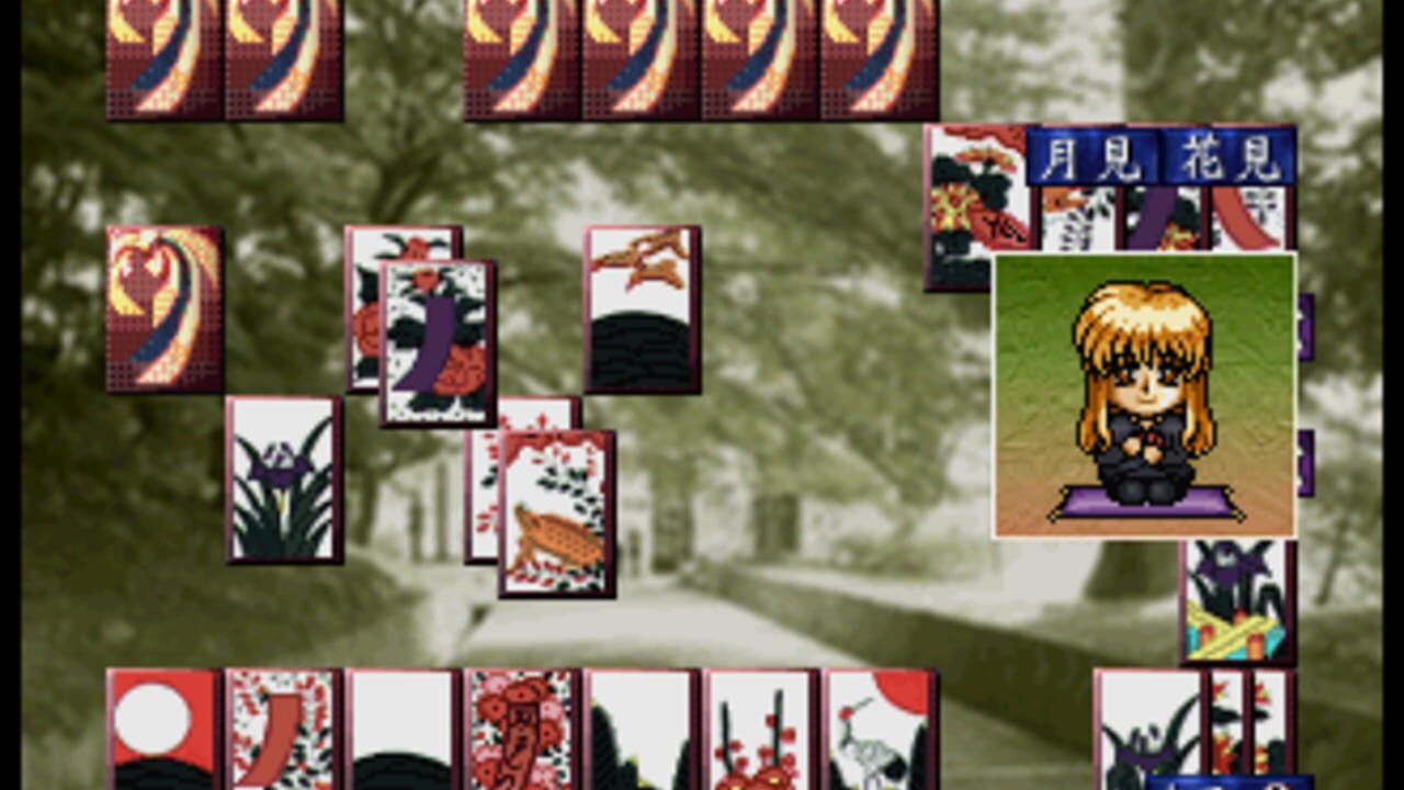 Bishoujo Hanafuda Kikou Michinoku Hitou Koi Monogatari Special — Screenshot 4