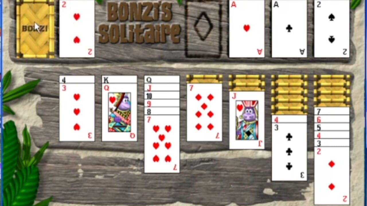 Bonzi's Solitaire Screenshot 1