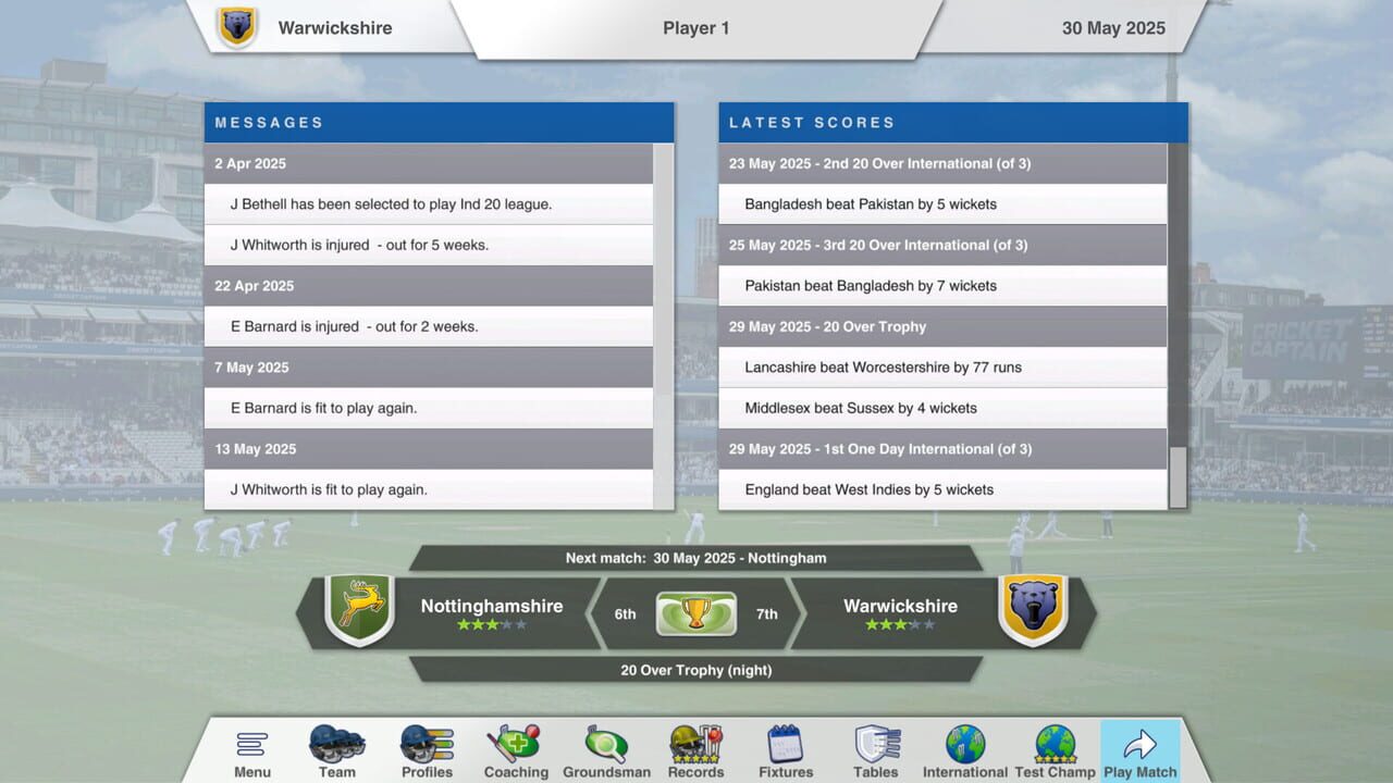 Cricket Captain 2025 — Screenshot 4
