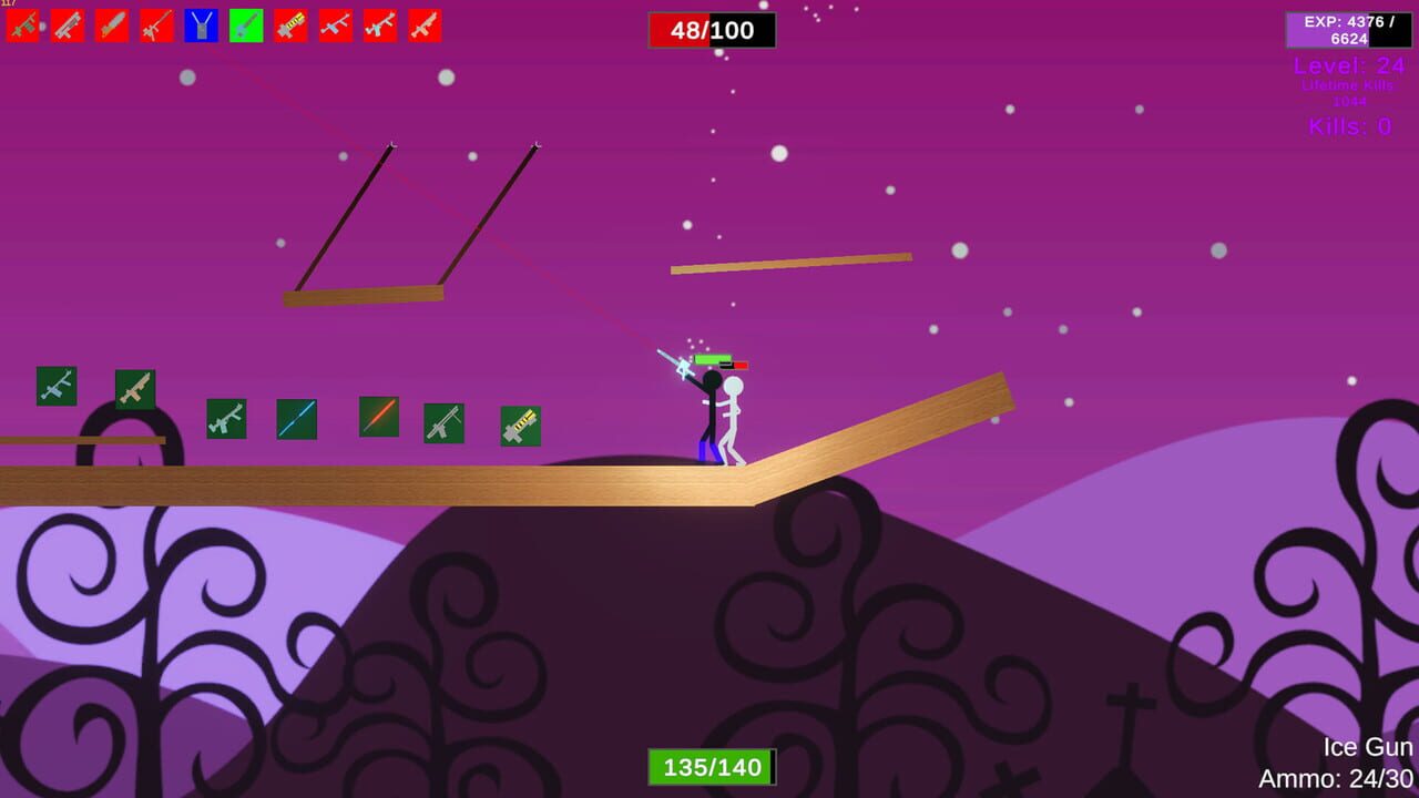 Stick Figure Combat: Legplates Large — Screenshot 2