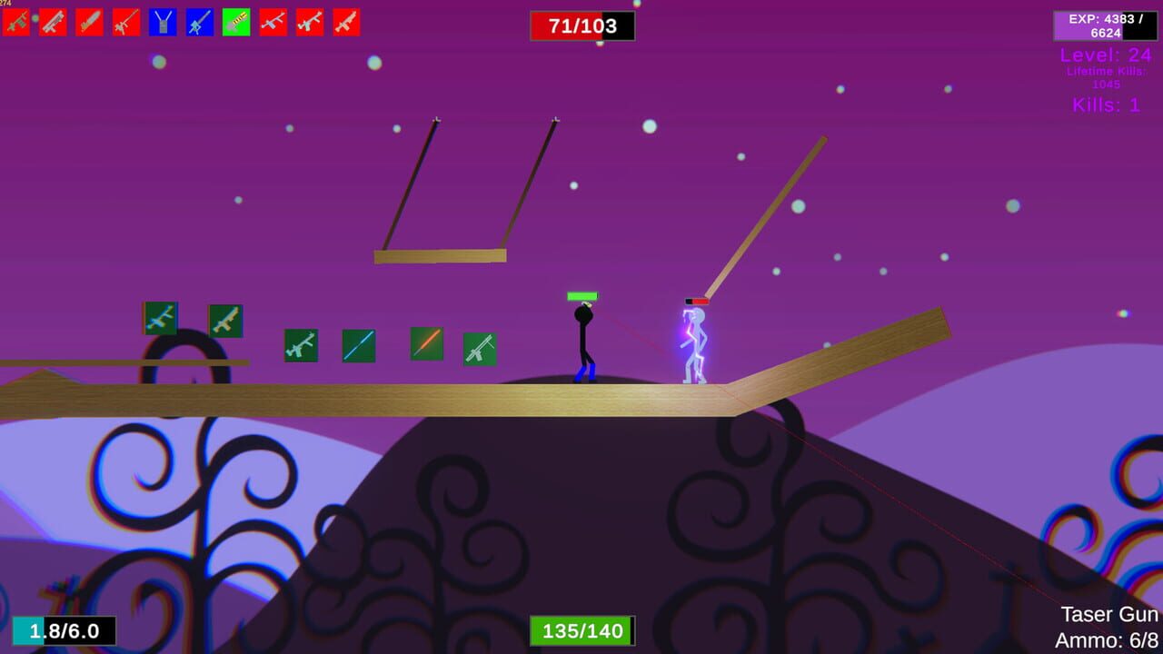 Stick Figure Combat: Legplates Large — Screenshot 3