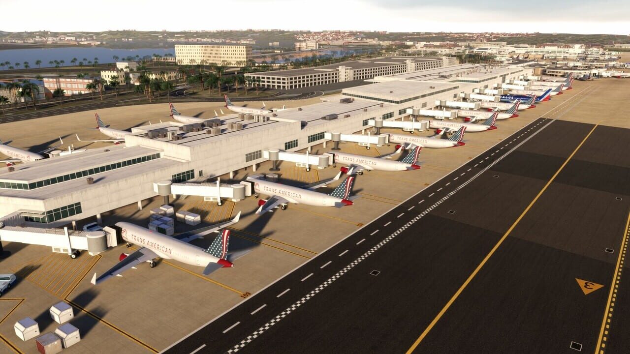 Tower! Simulator 3: KSAN Airport Image