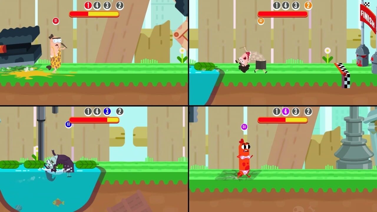 Run Sausage Run!: Old, Ancient and Fossil — Screenshot 2