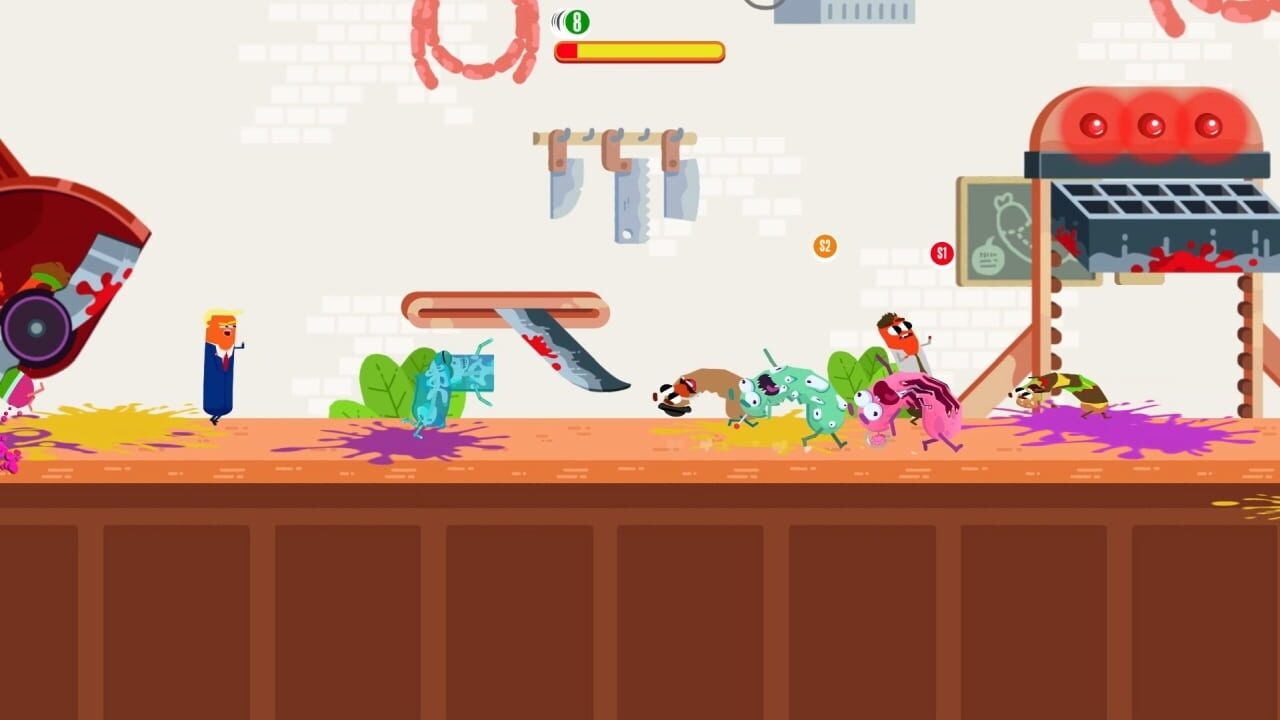 Run Sausage Run!: Eyes, Brains and Bones — Screenshot 3
