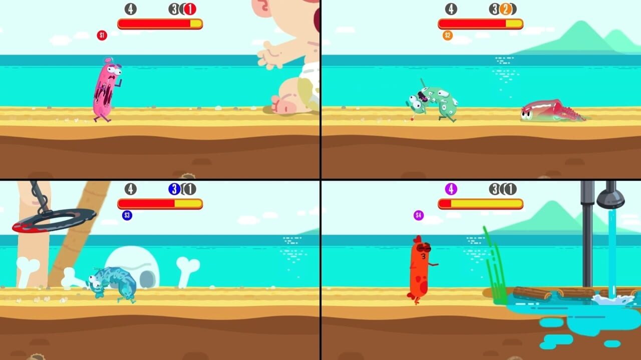 Run Sausage Run!: Eyes, Brains and Bones — Screenshot 5