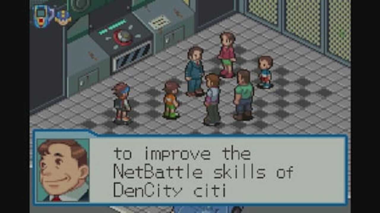 Mega Man Battle Network 4: Red Sun — Screenshot 1