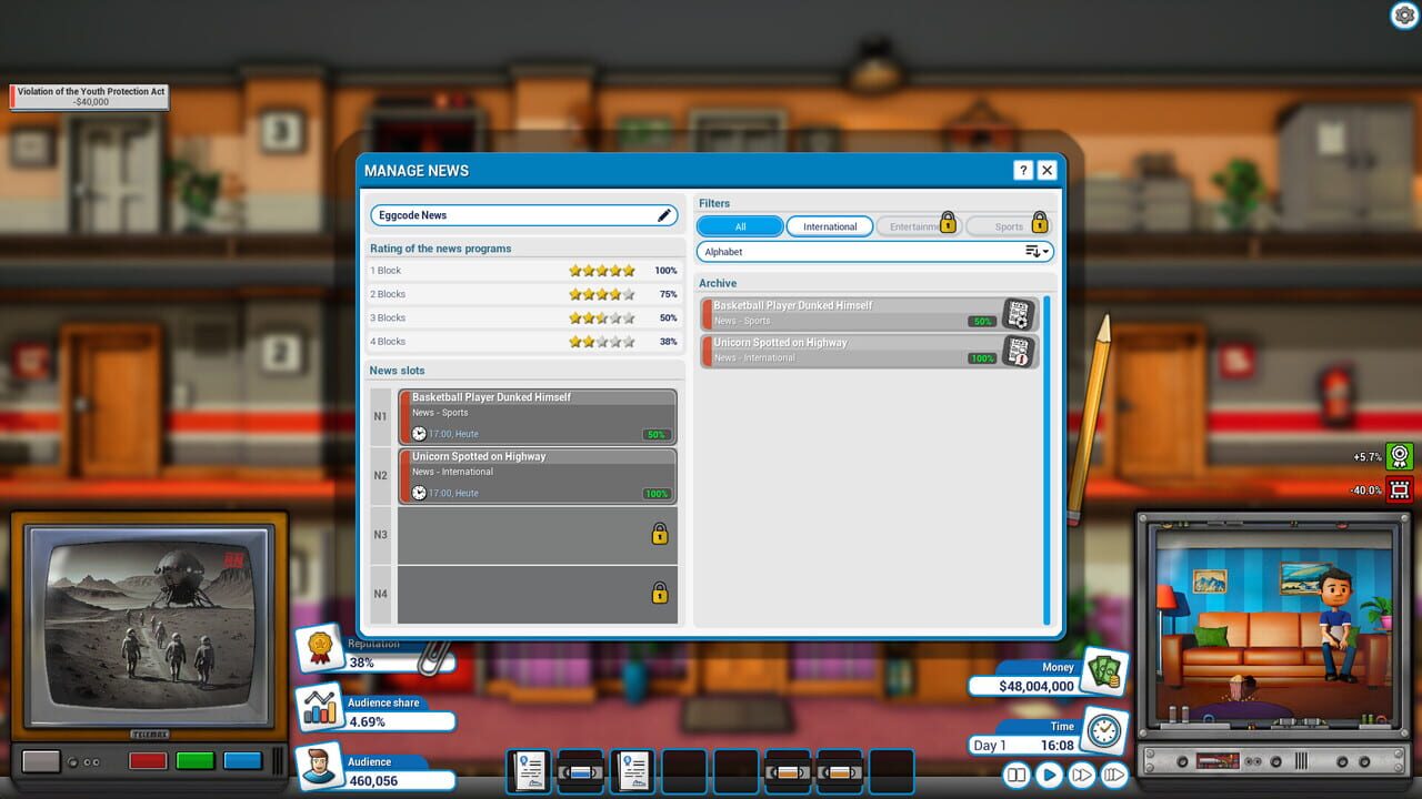 Mad Television Tycoon screenshot 9