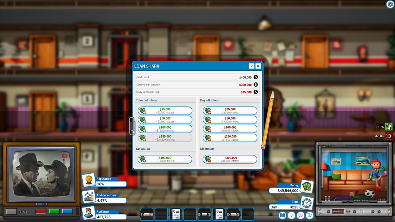 Mad Television Tycoon screenshot 10