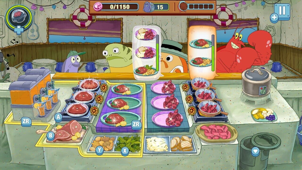 SpongeBob: Krusty Cook-Off - Extra Krusty Edition — Screenshot 2