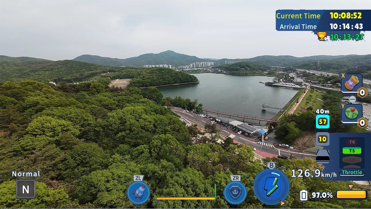 Korean Drone Flying Tour Baegun Lake — Screenshot 2