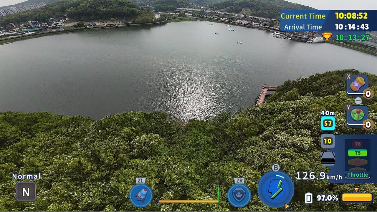Korean Drone Flying Tour Baegun Lake — Screenshot 3