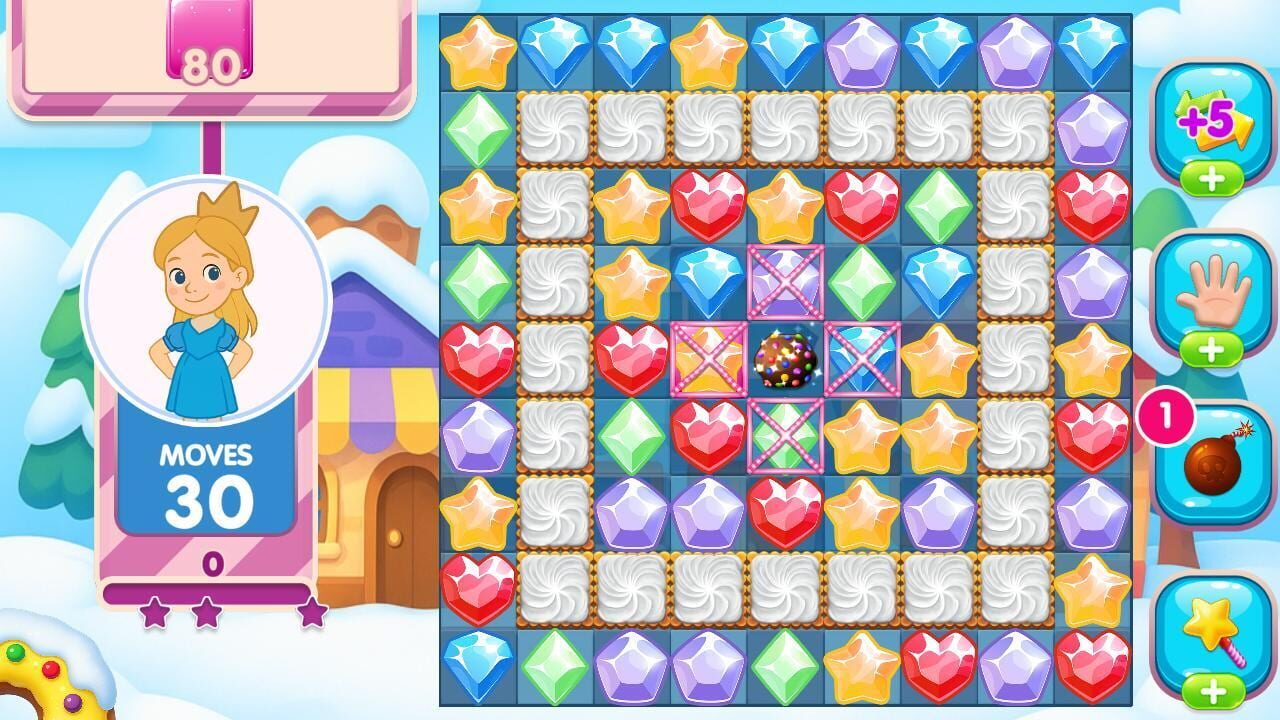 Ice Princess Crystals — Screenshot 1