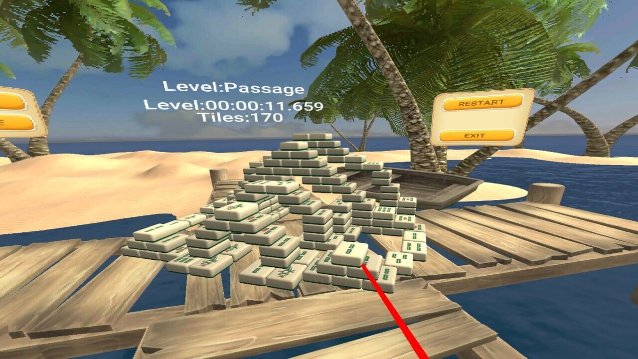 3D Mahjong Worlds — Screenshot 2