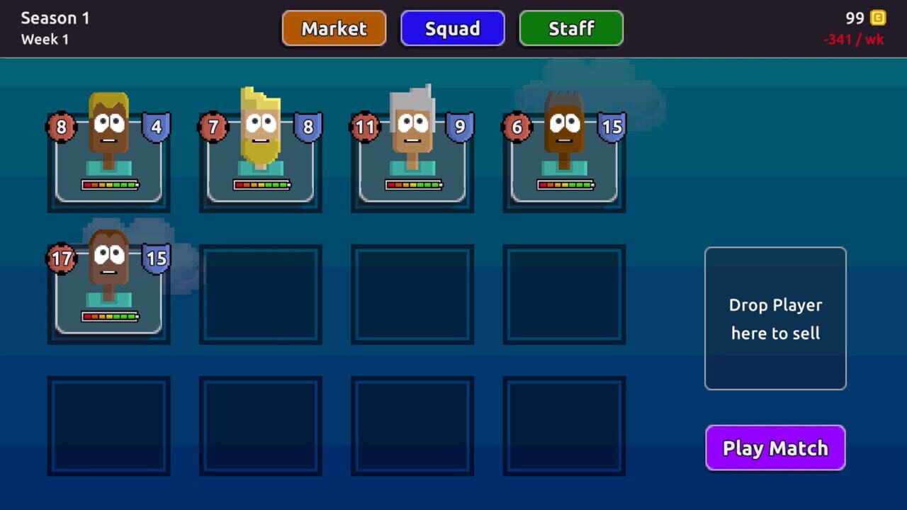 Faceball Captain — Screenshot 1