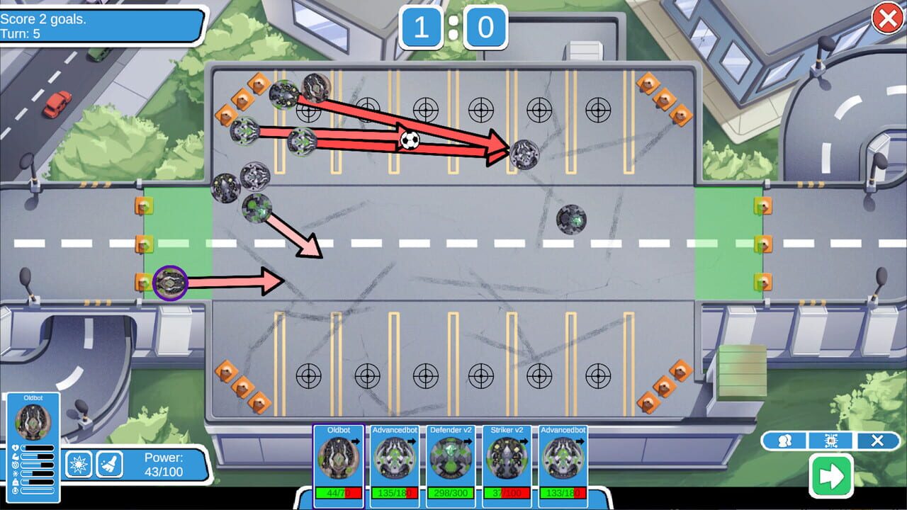 Crazy Robot Ball — Screenshot 2
