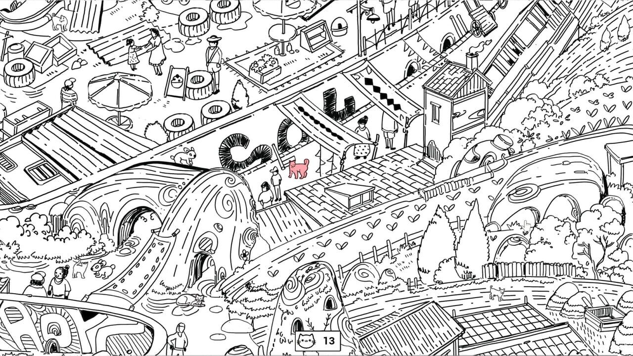 Silktrails: Cats in the Grove Image