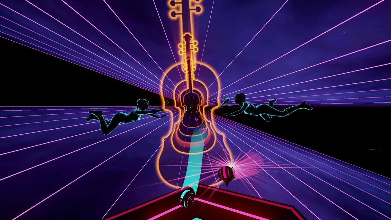 Synth Riders: Lindsey Stirling - "First Light" screenshot 3