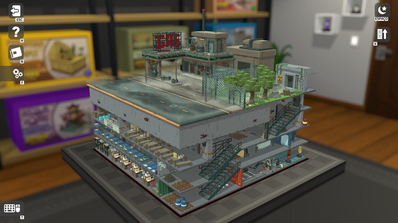 Diorama Builder: Secret Bunker — Screenshot 1