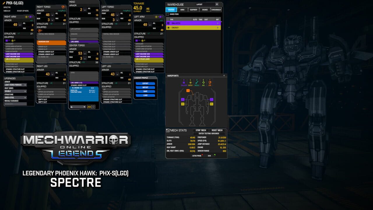 MechWarrior Online: Spectre Legendary Mech Pack — Screenshot 3