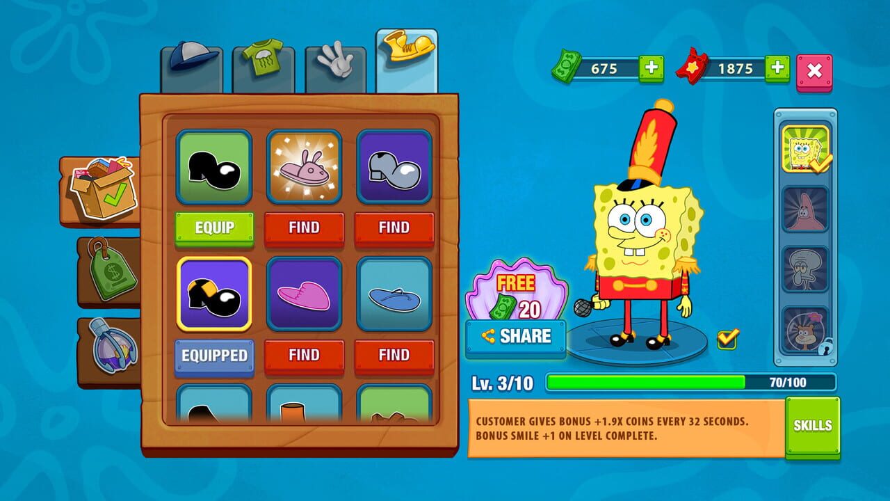 SpongeBob: Krusty Cook-Off — Screenshot 1