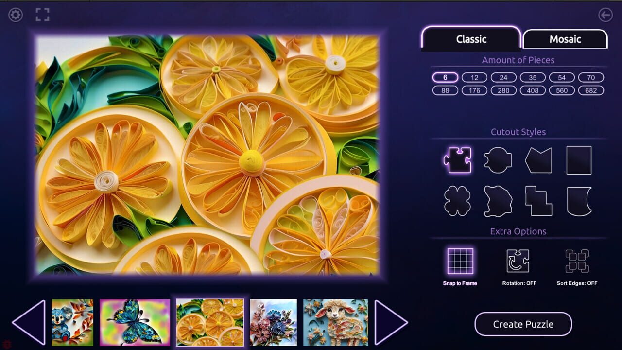 Master of Pieces Jigsaw Puzzle: Paper Whirls — Screenshot 2