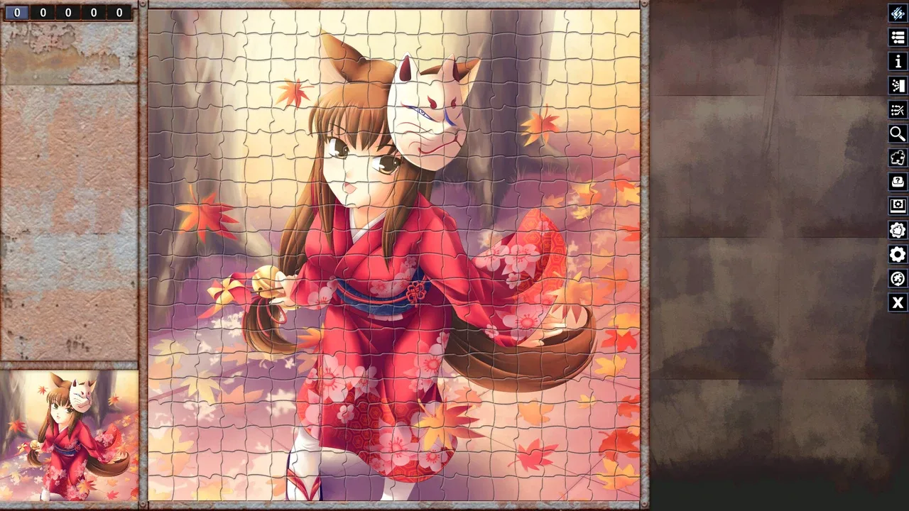 Pixel Puzzles: Illustrations & Anime - Jigsaw Pack: Geishas screenshot 5