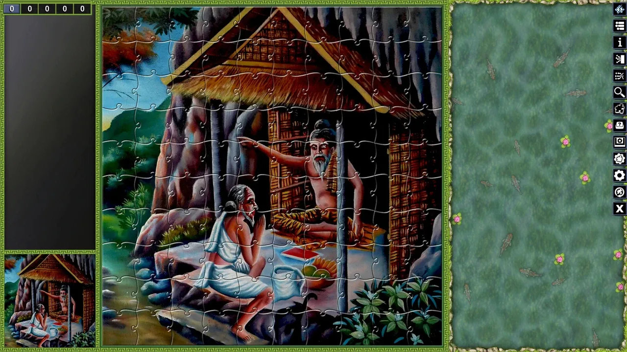 Pixel Puzzles: Illustrations & Anime - Jigsaw Pack: Thai Paintings screenshot 7