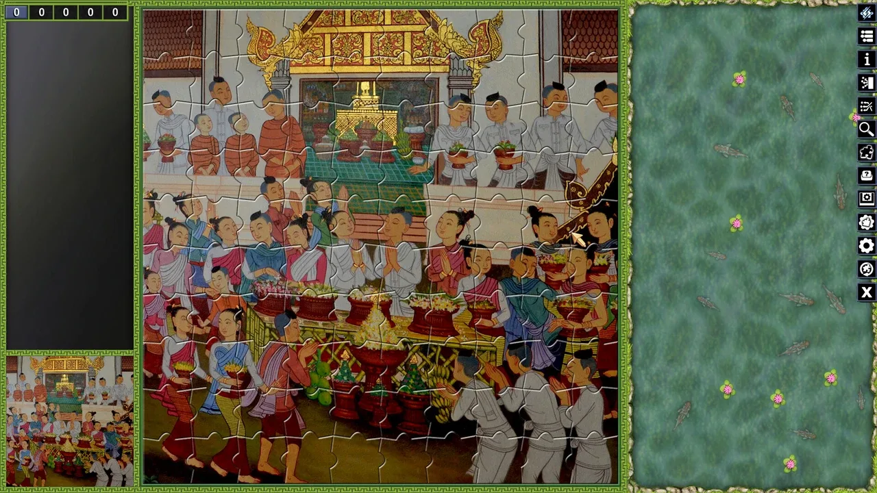 Pixel Puzzles: Illustrations & Anime - Jigsaw Pack: Thai Paintings screenshot 5