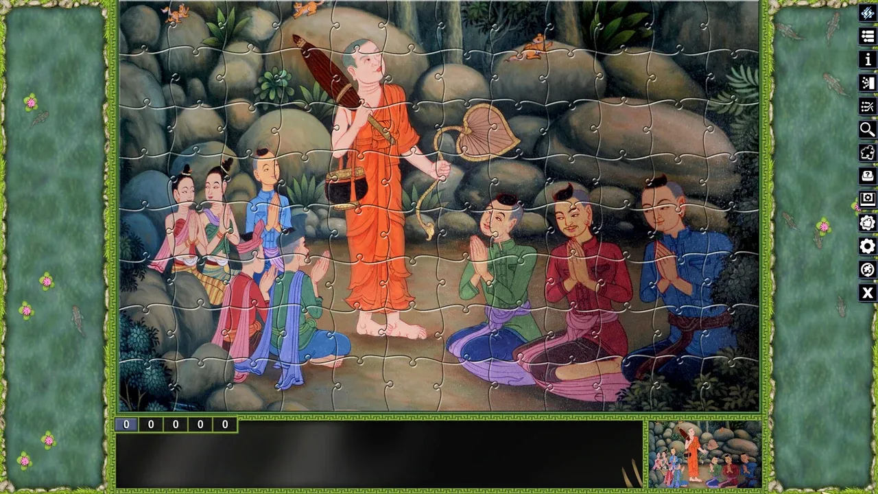 Pixel Puzzles: Illustrations & Anime - Jigsaw Pack: Thai Paintings screenshot 10