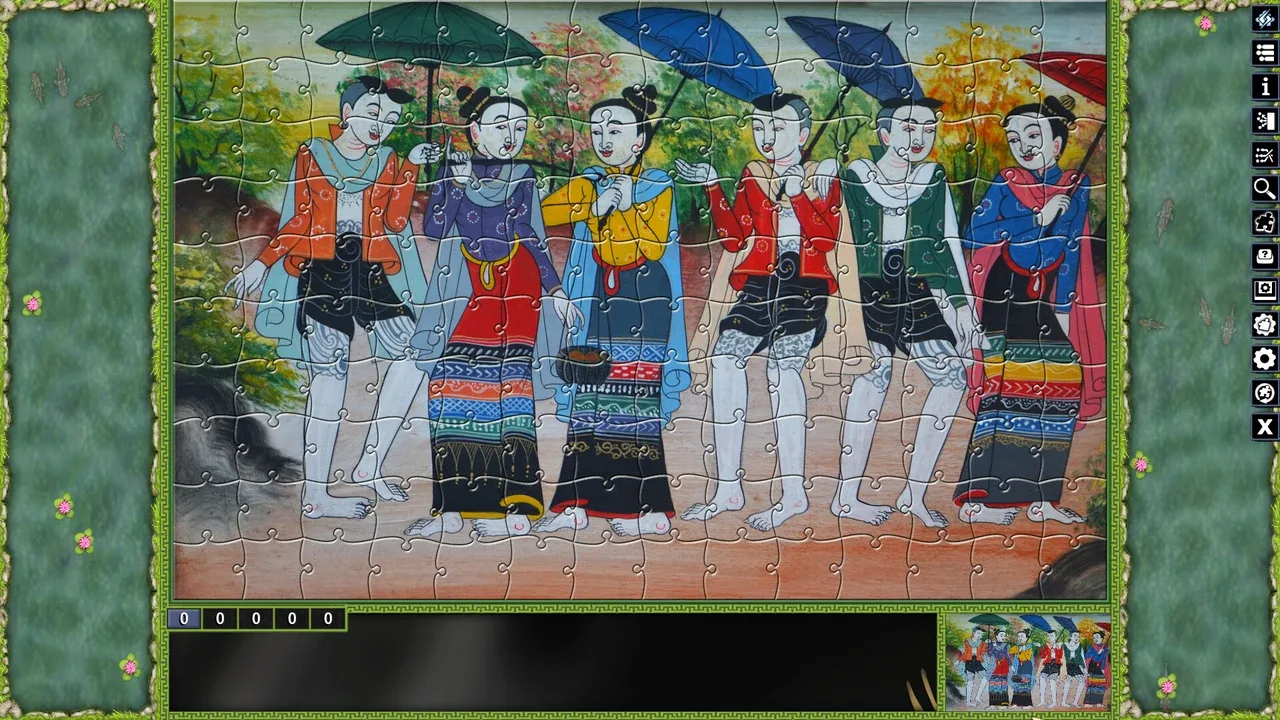 Pixel Puzzles: Illustrations & Anime - Jigsaw Pack: Thai Paintings screenshot 16
